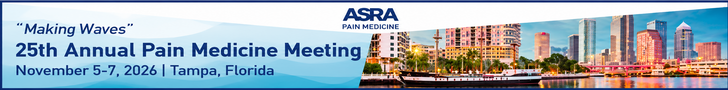 25th Annual Pain Medicine Meeting banner